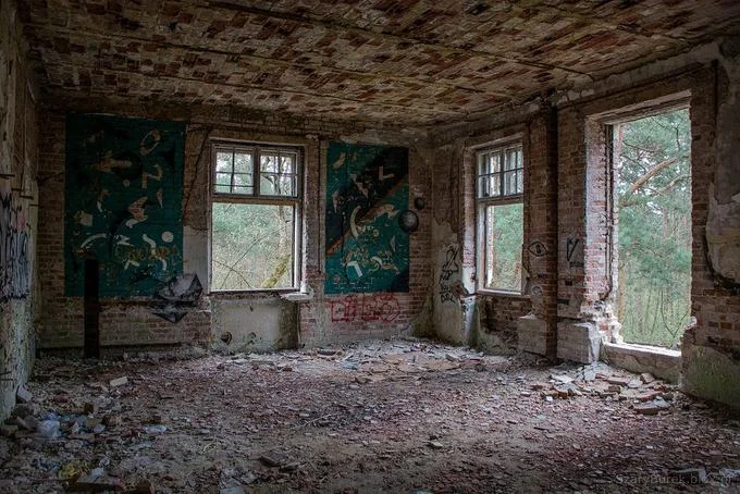 Derelict location: abandoned site sought by ARG enthusiasts.