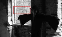 Shadowy interior: mysterious location from the ARG investigation.