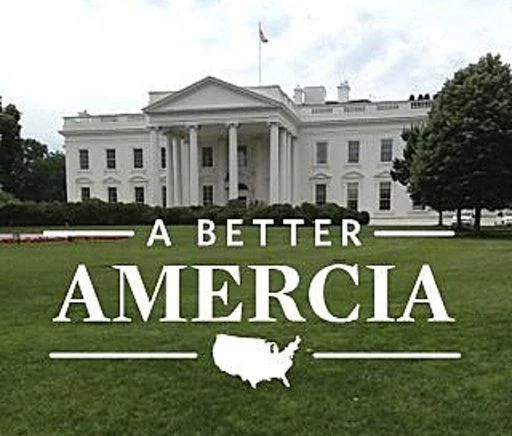 The infamous Romney campaign 'A Better Amercia' graphic, which misspelled 'America' and became a viral joke during the 2012 race.