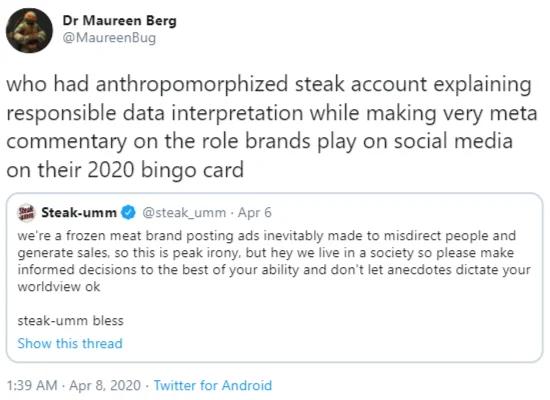 2020 Bingo