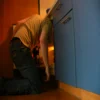 Low contrast: dark image of freezer challenge.