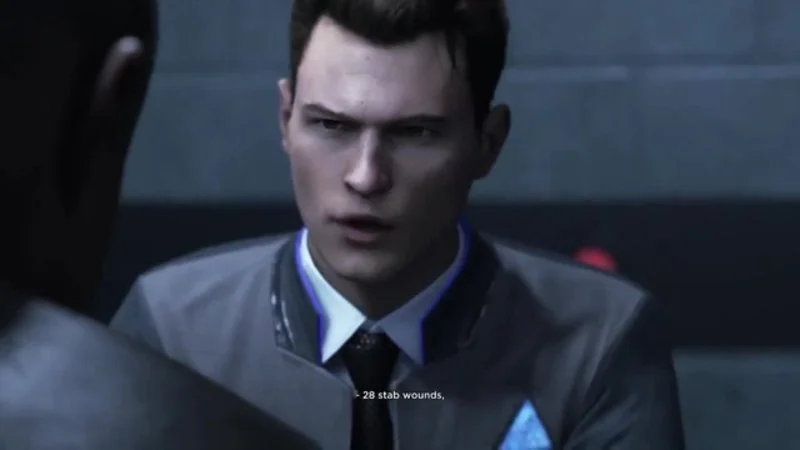 The iconic moment: Connor's brutal analysis.