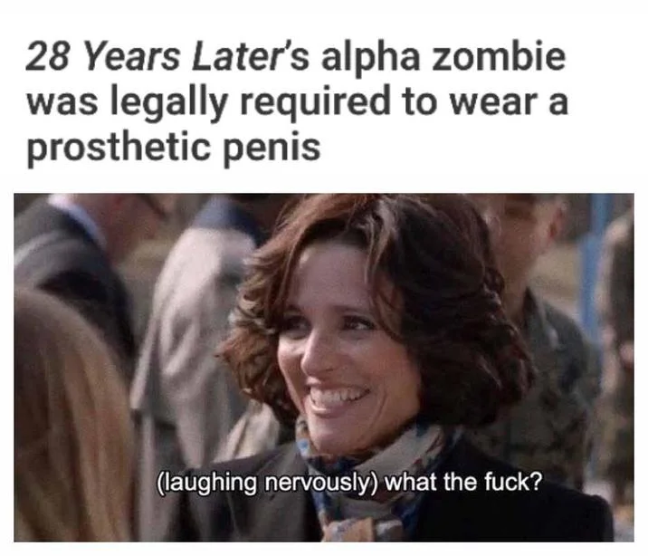 Legal requirement joke: the prosthetic decree.