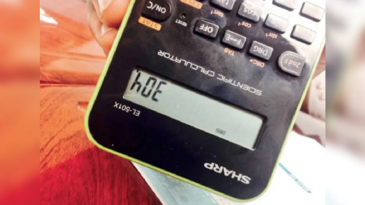Typing 304 into a calculator and flipping it upside down spells 'hOE,' the classic gag behind the '304' slang.