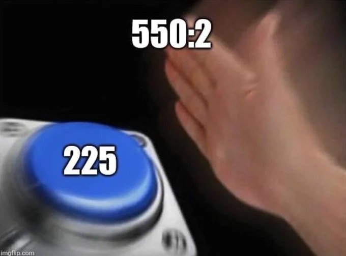 Button format: impulse to choose wrong.