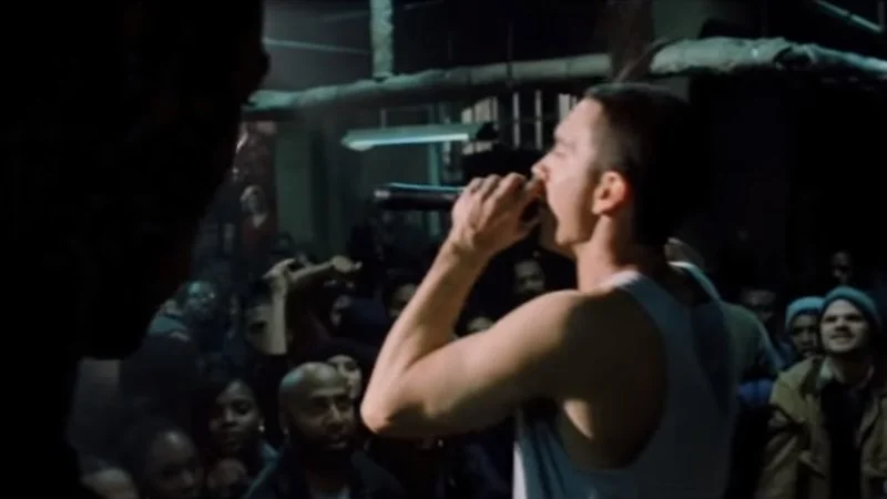 B-Rabbit rap battle scene template.