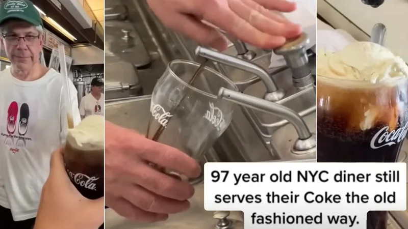 The viral 97-year-old diner video.