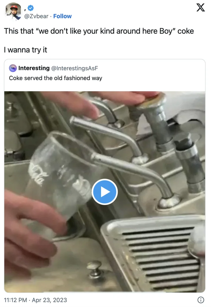 Zbear comment on diner video.