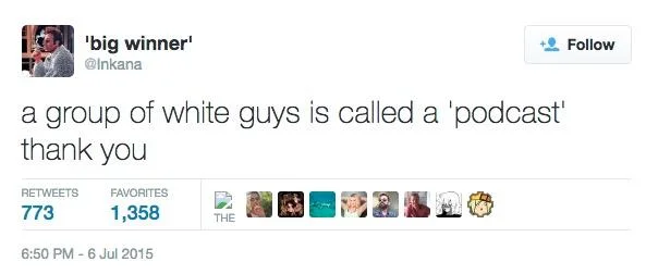 A Group Of White Men Is Called A Podcast
