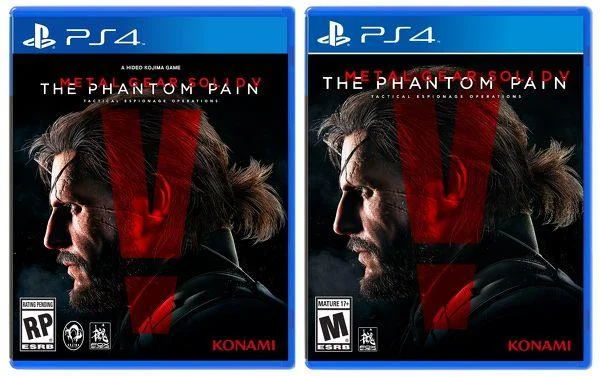 PS4 cover credit removal.