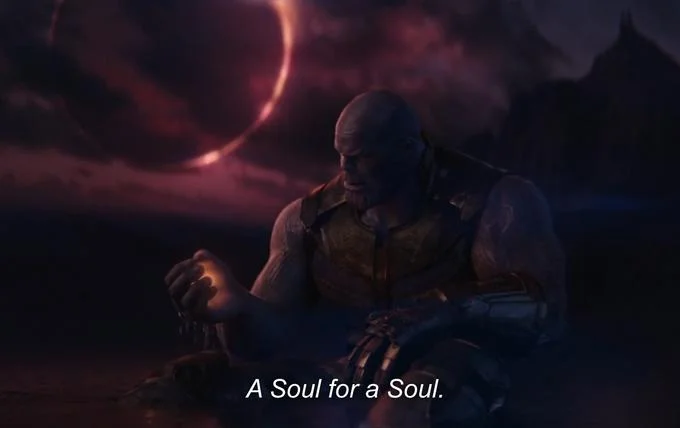 The original film still with the subtitled line that inspired the meme's name.