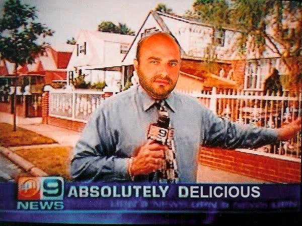 An 'Absolutely Magical' remix swapping the reporter's face while keeping the recognizable Channel 9 chyron format.