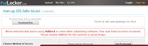 Ad Blocking