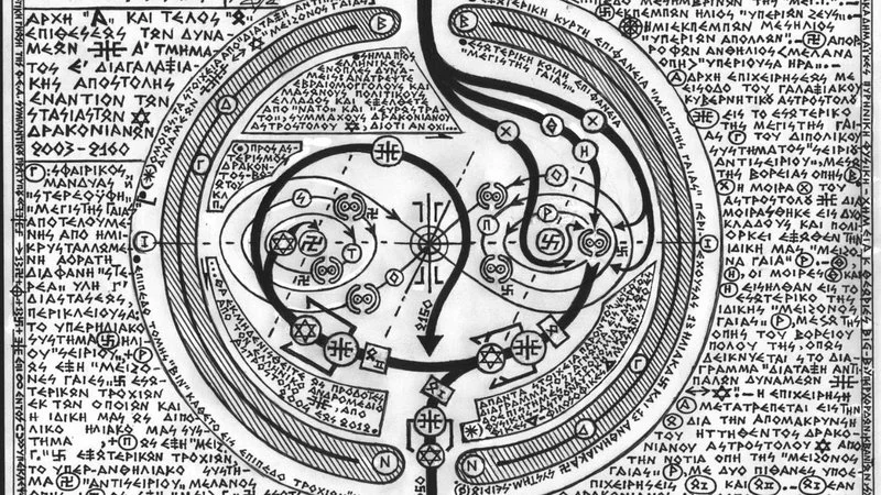 Esoteric Agartha diagram.