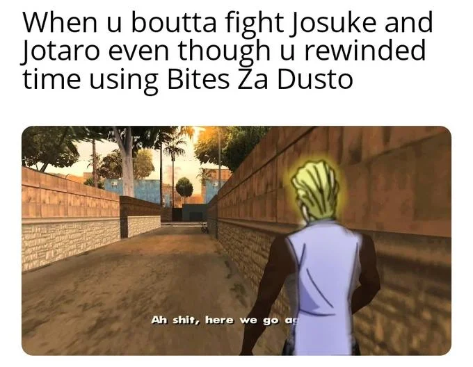 JoJo's Yoshikage Kira.