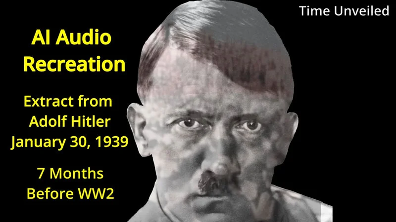 Time Unveiled Hitler portrait.