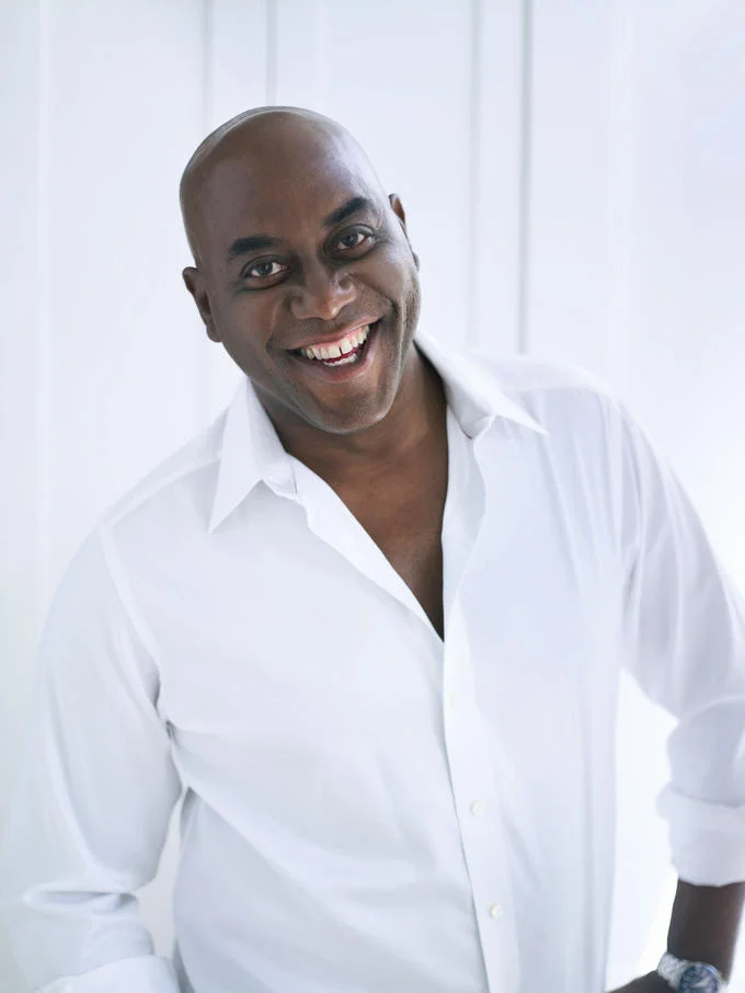 A publicity portrait of British TV chef Ainsley Harriott, the subject of the long-running meme series.