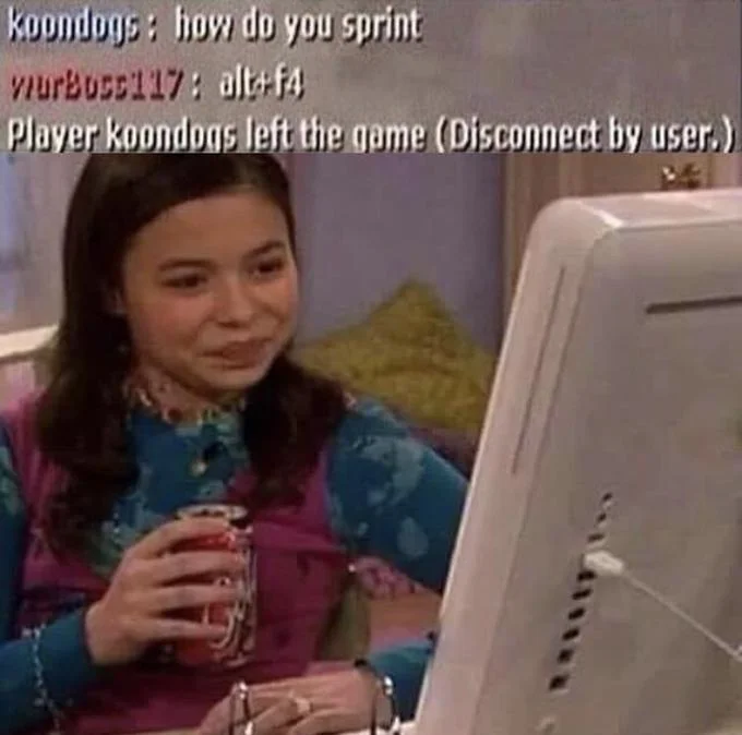 TV show gaming Alt-F4.