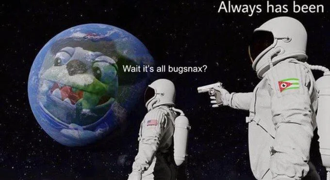 Bugsnax gaming variant.
