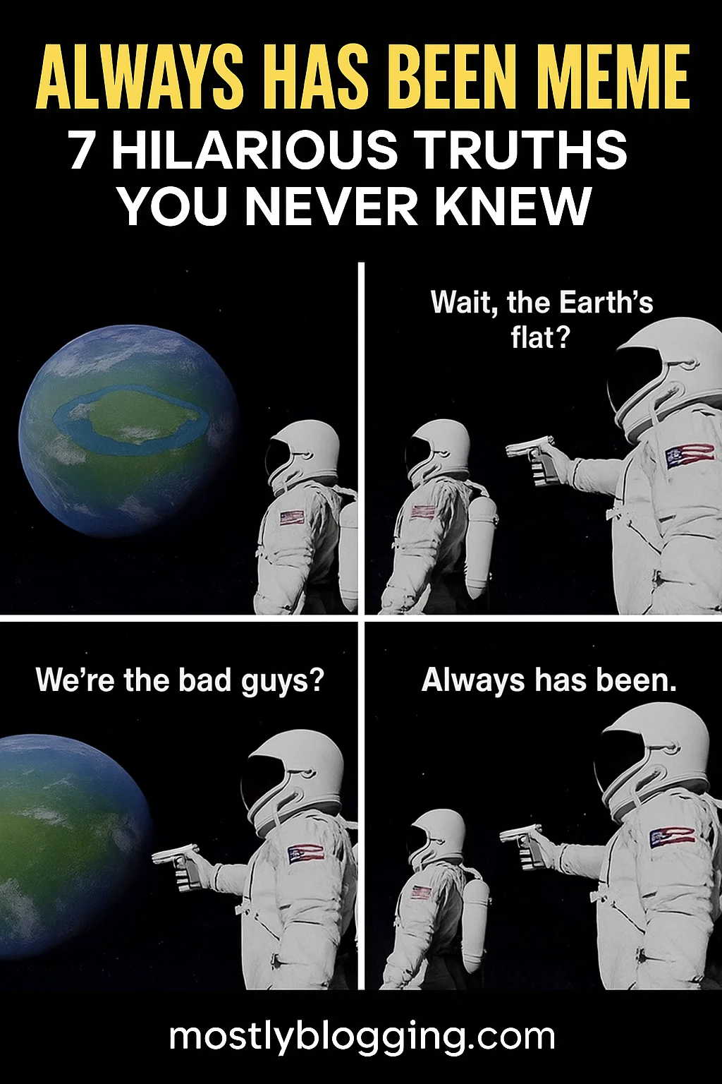 Four-panel revelation format.