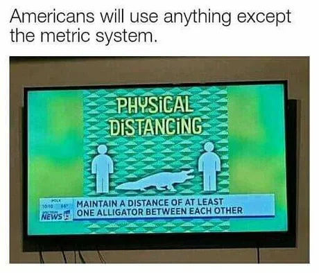 Alligator distancing unit.