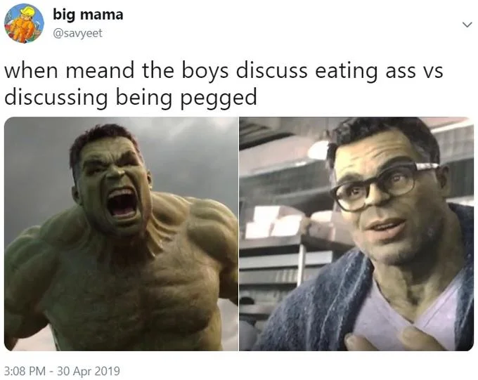 Side-by-side Hulk comparison variation.