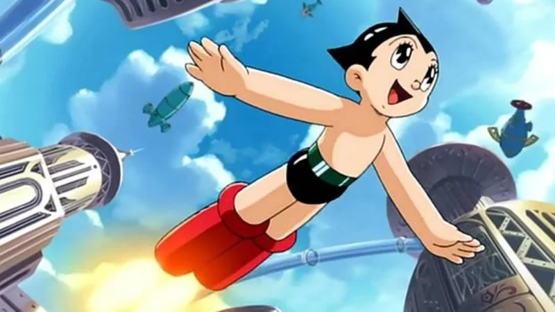 Classic hand-drawn anime animation style and character design.