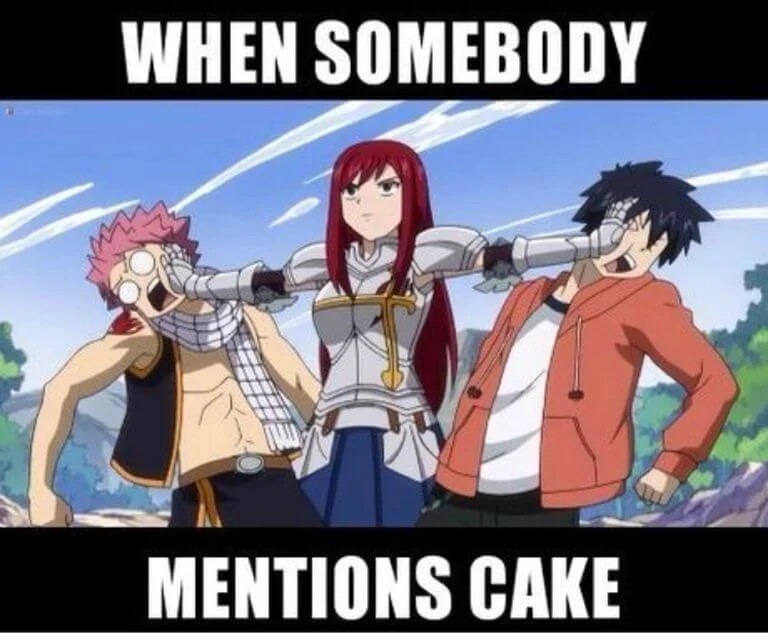 Iconic anime artwork used for internet meme creation.