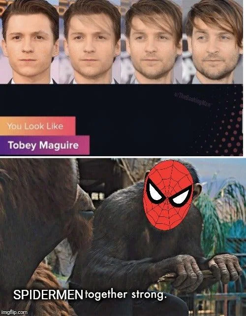Spider-Man actors unite in multiverse concept.