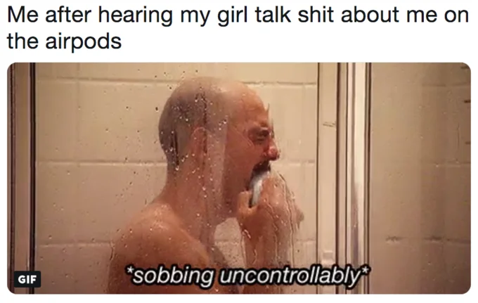 A viral 2018 tweet that popularized using the AirPods 'Live Listen' accessibility feature to secretly listen in on other people's conversations.