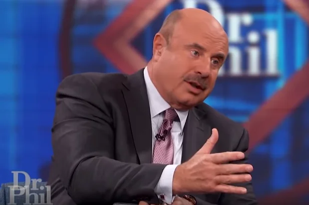 The source screenshot of Dr. Phil that spawned the 'Are you delusional? Do you suffer from a mental illness?' meme.