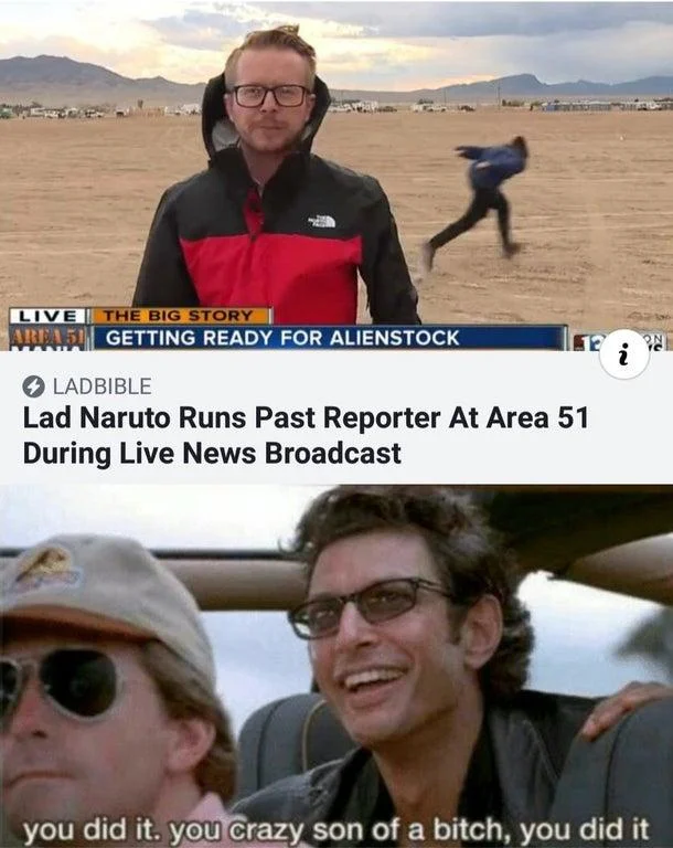 Area 51 Naruto Run