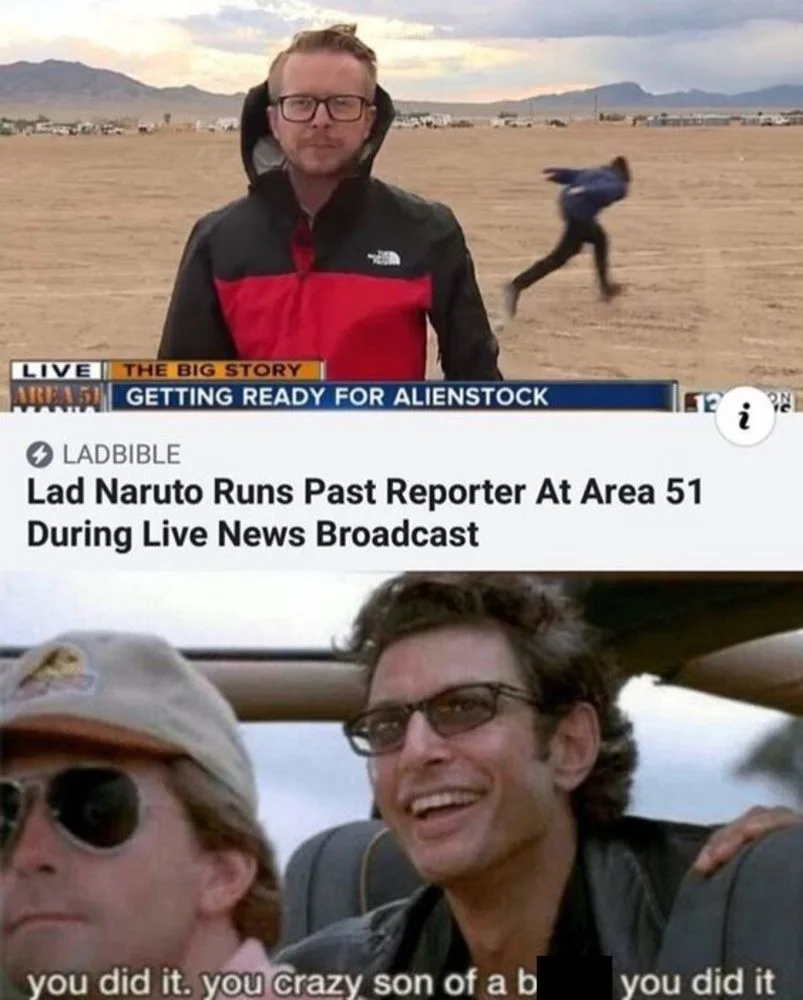 Area 51 Naruto Run