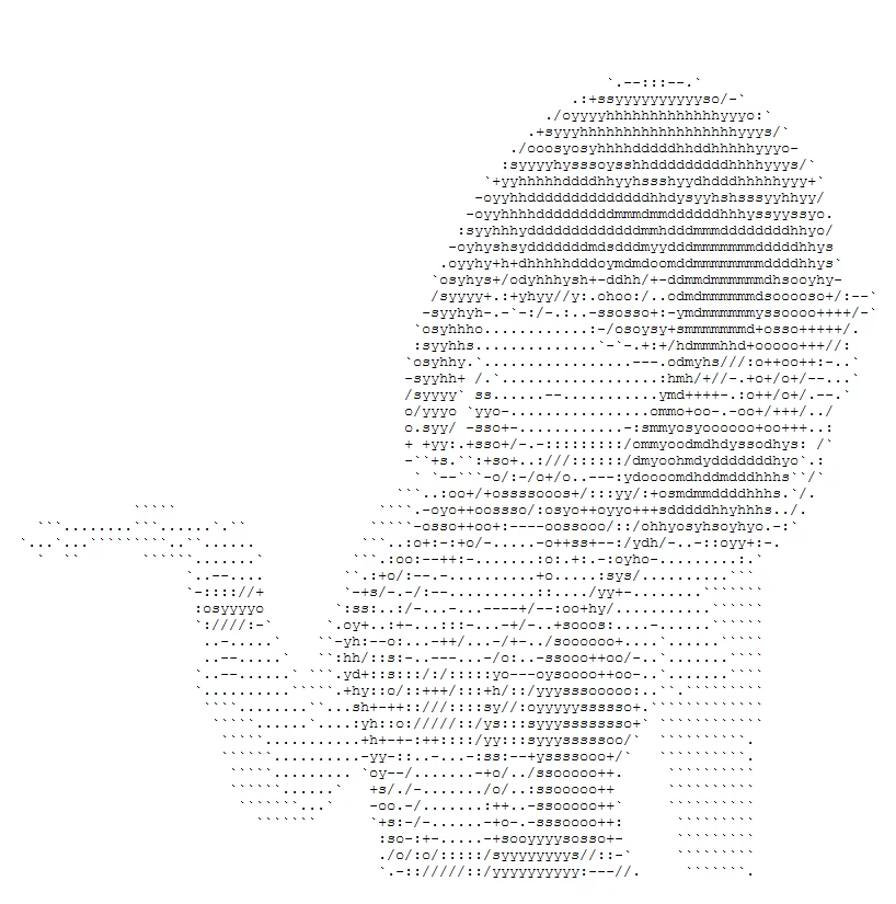 Clean ASCII art composition template.