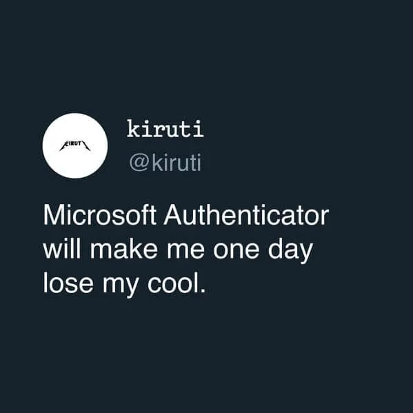 Fear of being permanently locked out of accounts.
