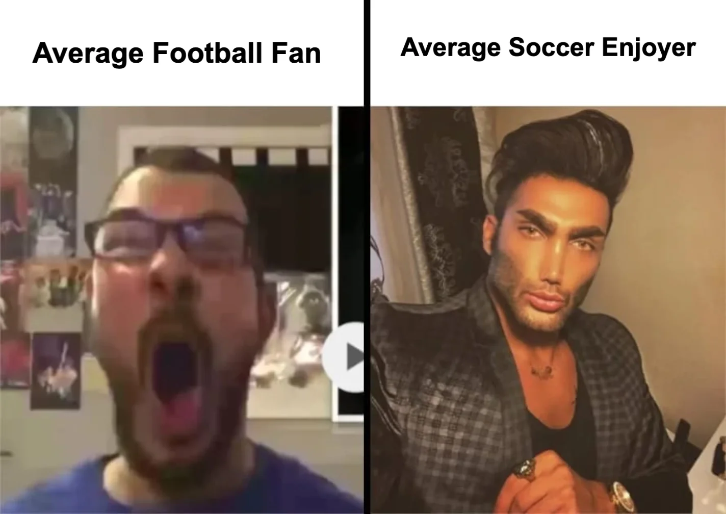 Average Fan vs Average Enjoyer