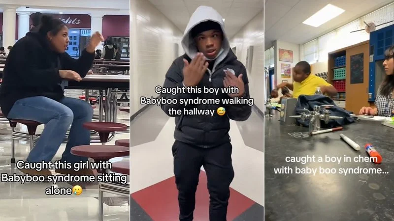 The viral TikTok trend collage.