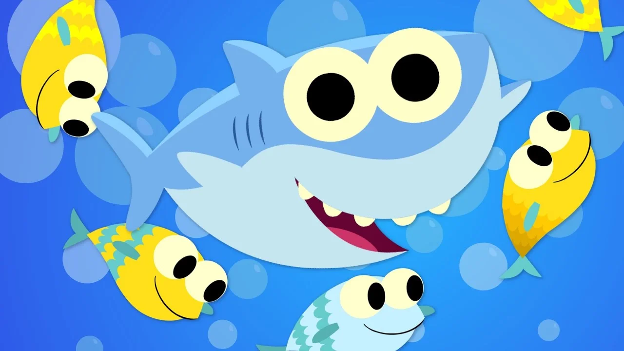 The iconic Pinkfong character.