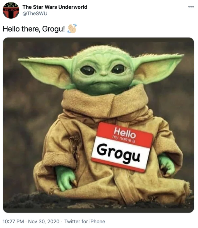 Official name reveal meme.