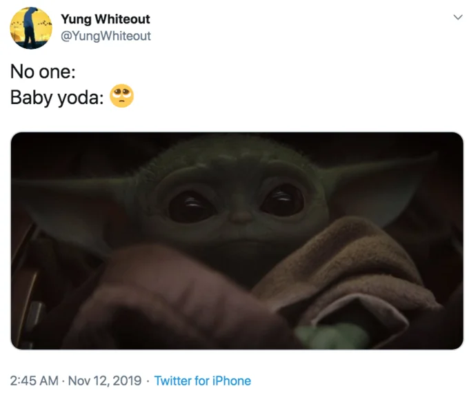 Classic no one format.
