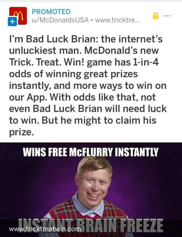 Bad Luck Brian