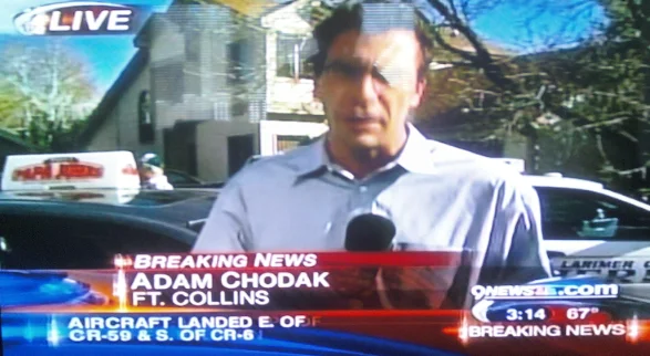 Father interview during hoax.