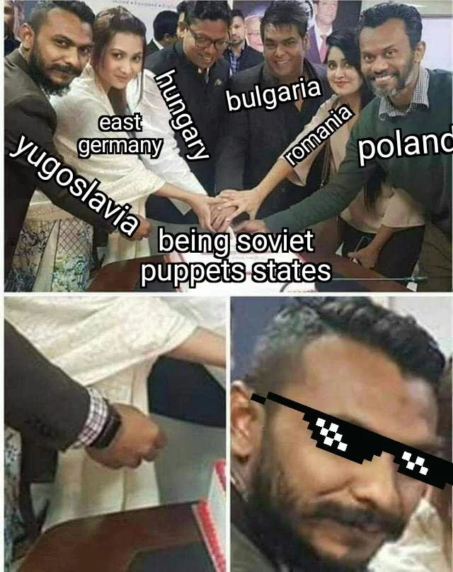 Soviet satellite states remix.