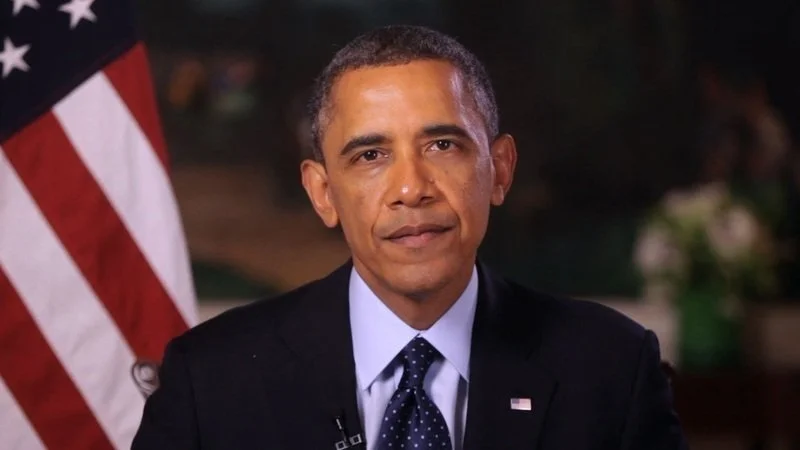 Official portrait-style photo of former U.S. President Barack Obama.