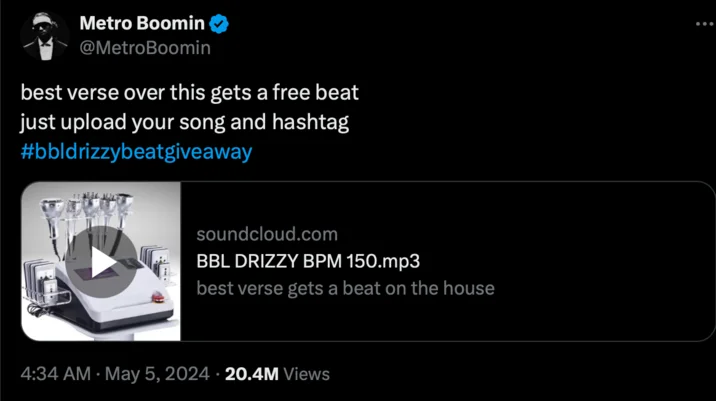 Original beat announcement.