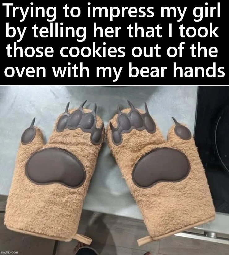 Example of the bear meme