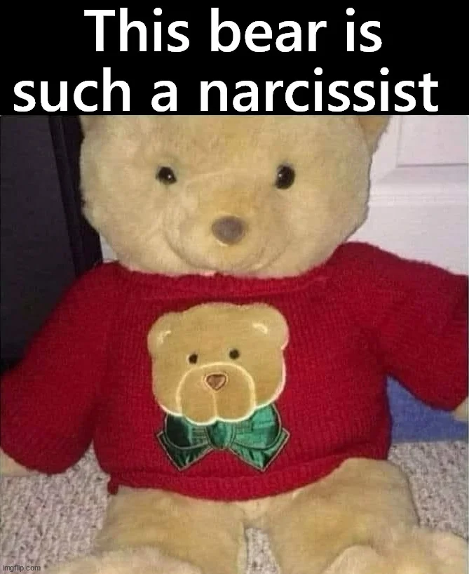 Example of the bear meme