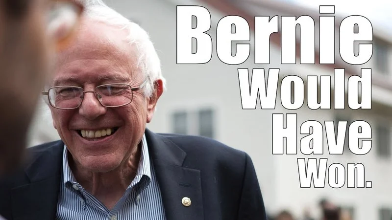 Bernie Sanders with definitive meme caption.