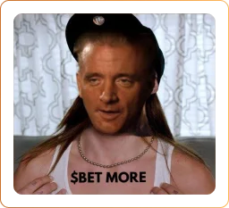 The iconic moment that originated the 'bet more' catchphrase.