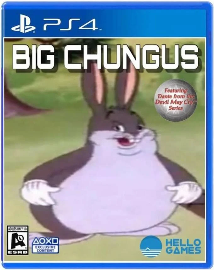 Definitive fake game cover with parody branding elements.